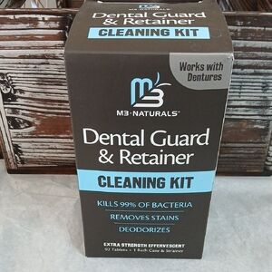 Dental Guard & Retainer Cleaning Kit - Works With Dentures